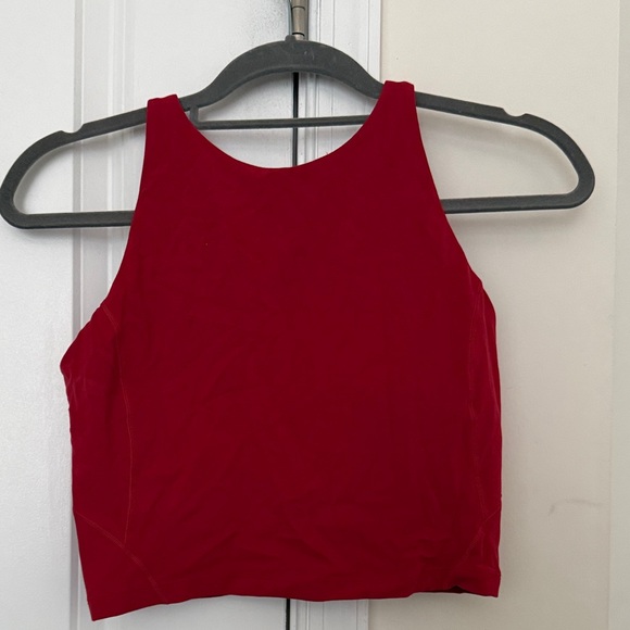 Lululemon Align High Neck Dark Red Tank Top - Picture 2 of 4